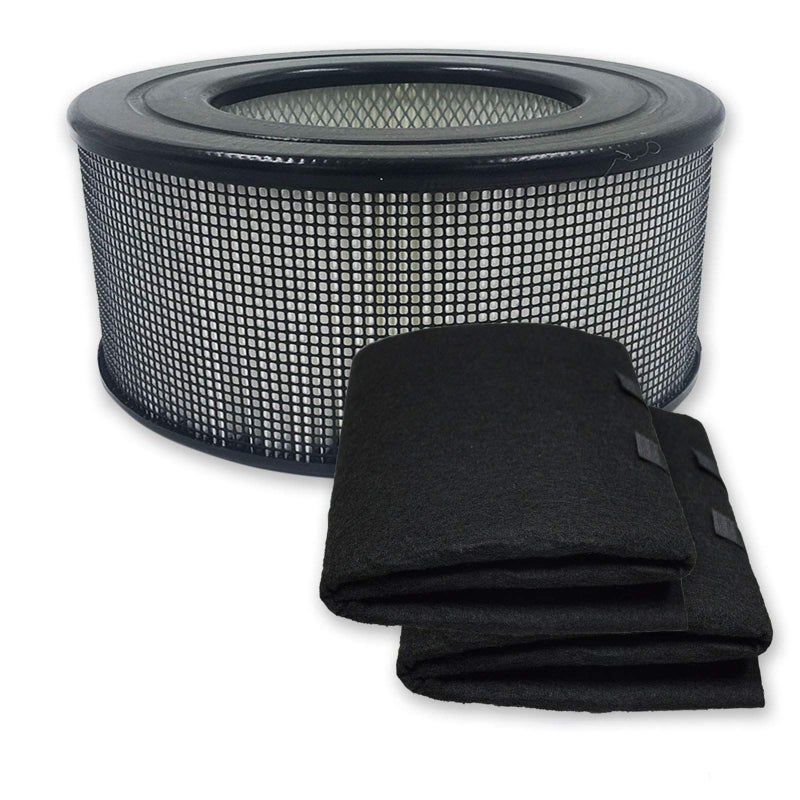 PUREBURG 21500 Replacement Filter Compatible with Honeywell 50150 51500 61500 11500(EV-15) 18150 11520 17200 Series Air Purifiers, H13 HEPA Cabon Pre-Filter Air Clean Dust VOCs Odor - Image 1